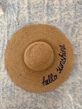Hat Attack Hello Sunshine Straw Hat